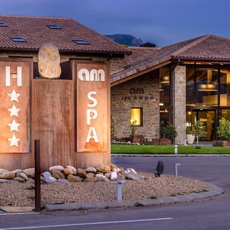 Hotel Spa Aguas De Los Mallos Murillo de Gállego エクステリア 写真