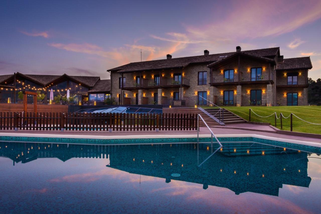 Hotel Spa Aguas De Los Mallos Murillo de Gállego エクステリア 写真
