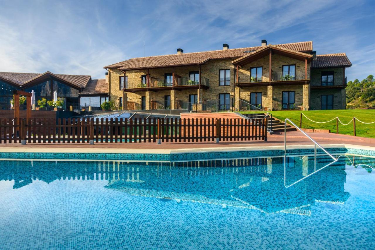 Hotel Spa Aguas De Los Mallos Murillo de Gállego エクステリア 写真