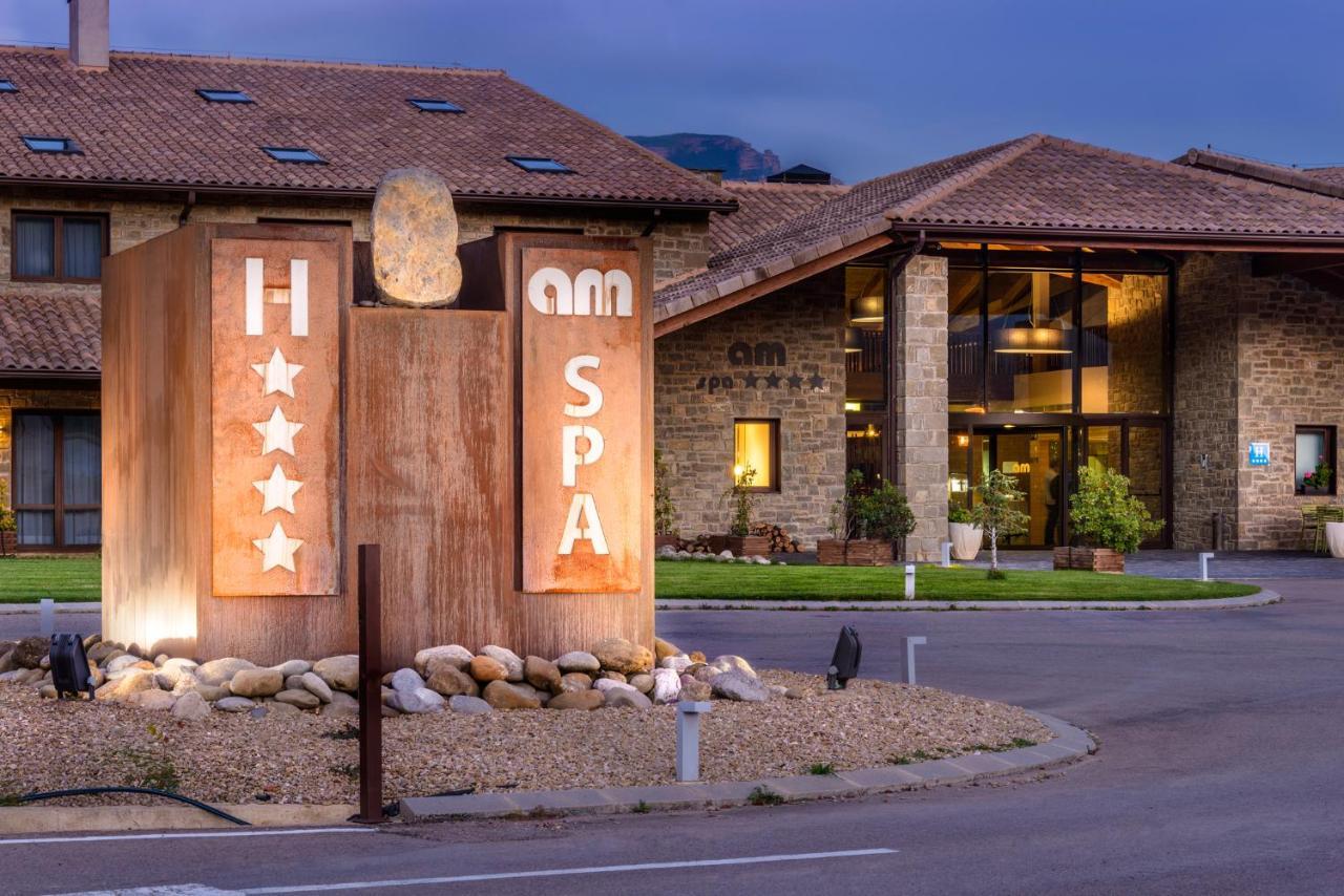 Hotel Spa Aguas De Los Mallos Murillo de Gállego エクステリア 写真