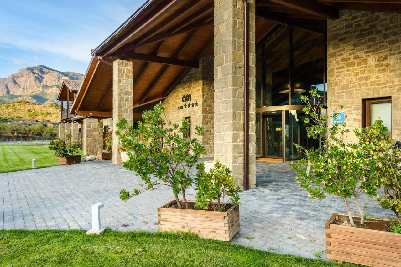 Hotel Spa Aguas De Los Mallos Murillo de Gállego エクステリア 写真