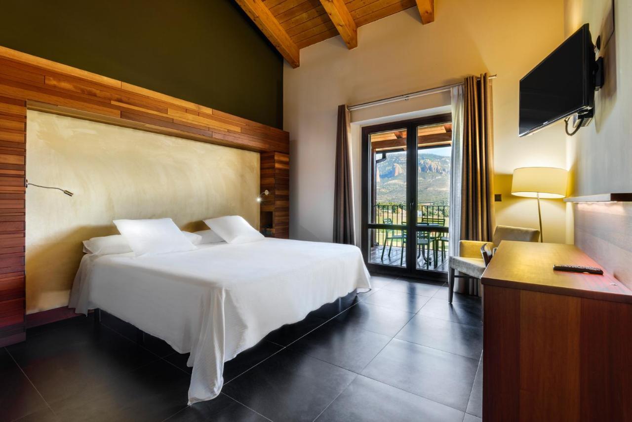 Hotel Spa Aguas De Los Mallos Murillo de Gállego エクステリア 写真