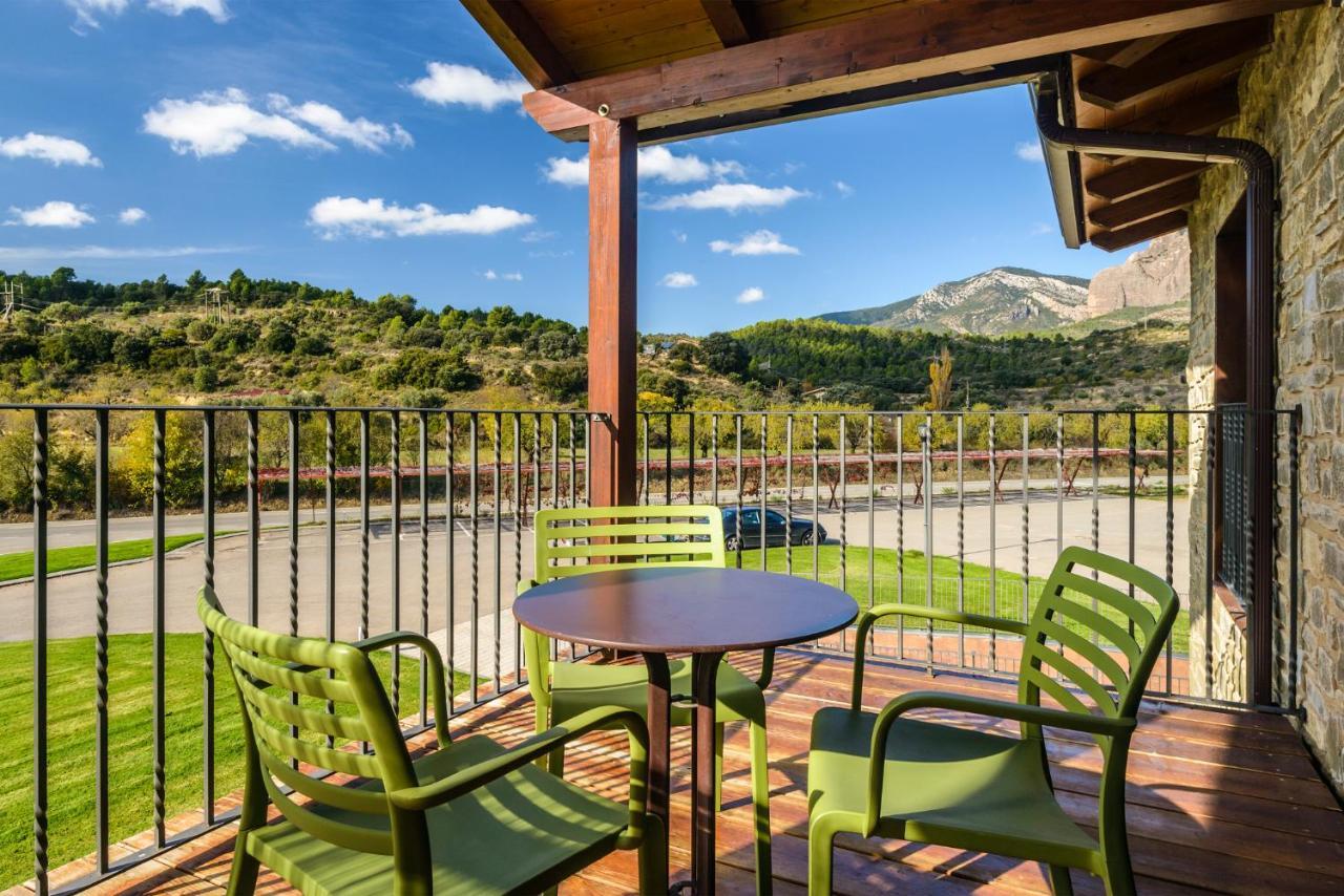Hotel Spa Aguas De Los Mallos Murillo de Gállego エクステリア 写真