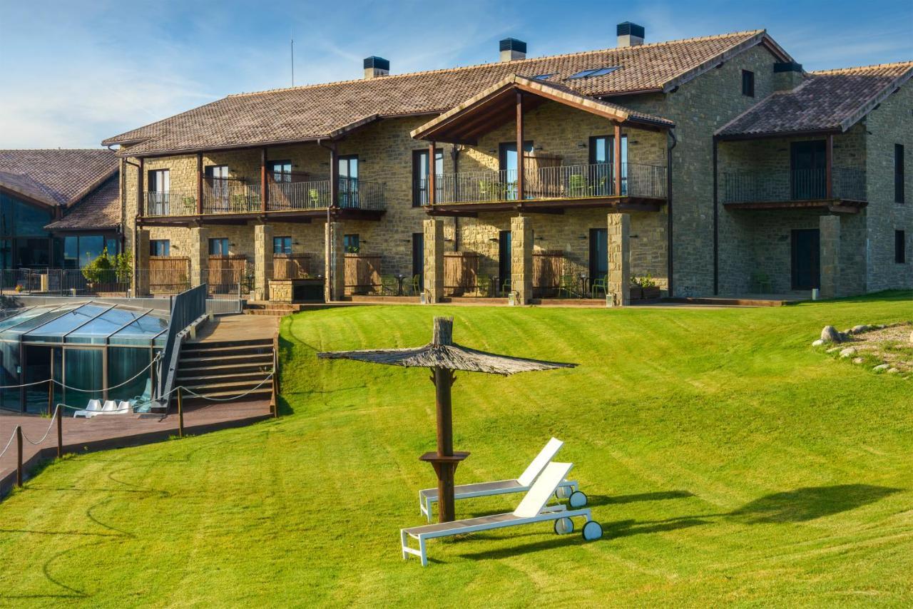 Hotel Spa Aguas De Los Mallos Murillo de Gállego エクステリア 写真