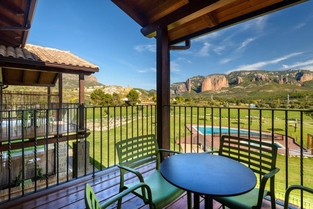 Hotel Spa Aguas De Los Mallos Murillo de Gállego エクステリア 写真
