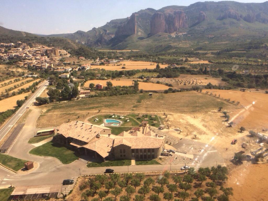 Hotel Spa Aguas De Los Mallos Murillo de Gállego エクステリア 写真