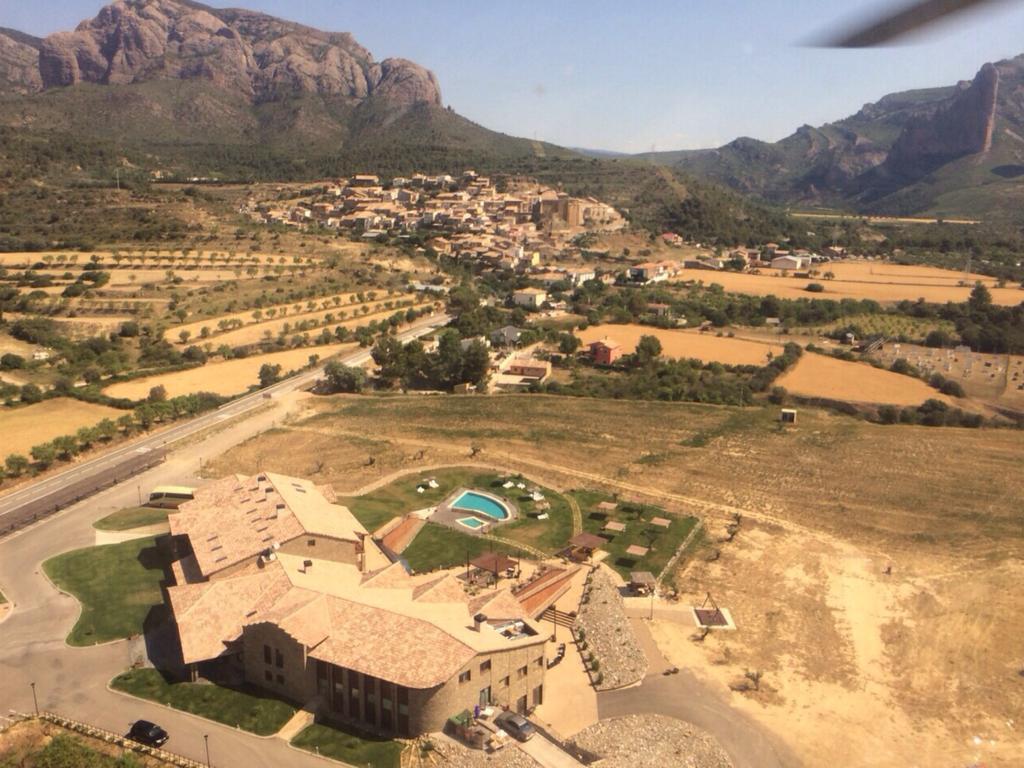 Hotel Spa Aguas De Los Mallos Murillo de Gállego エクステリア 写真